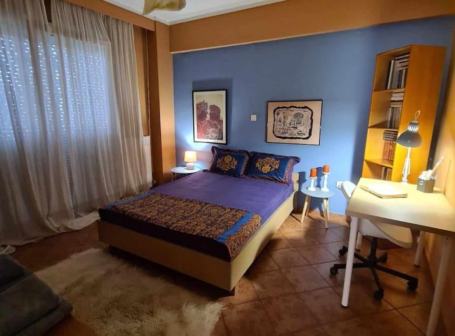 Όμορφο, Άνετο Ζεστά Διακοσμημένο Διαμέρισμα Thérmi Dış mekan fotoğraf